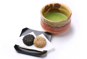 ごま大福のお抹茶セット